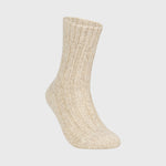 MJM Calzini Socks Rib / Alpaca Wool / Beige