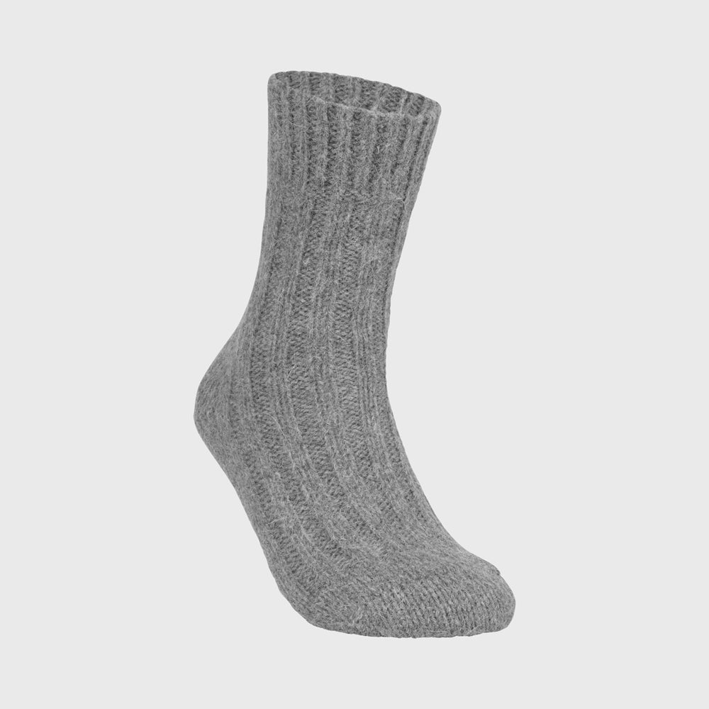 MJM Calzini Socks Rib / Alpaca Wool / Grey