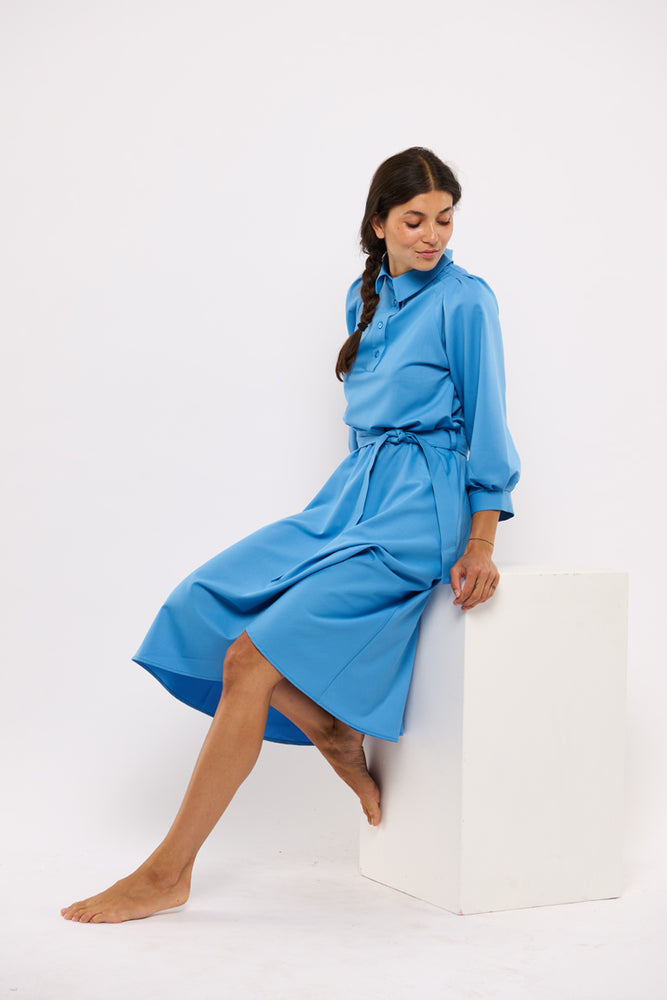 Tolsing Madeleine Dress / Blue