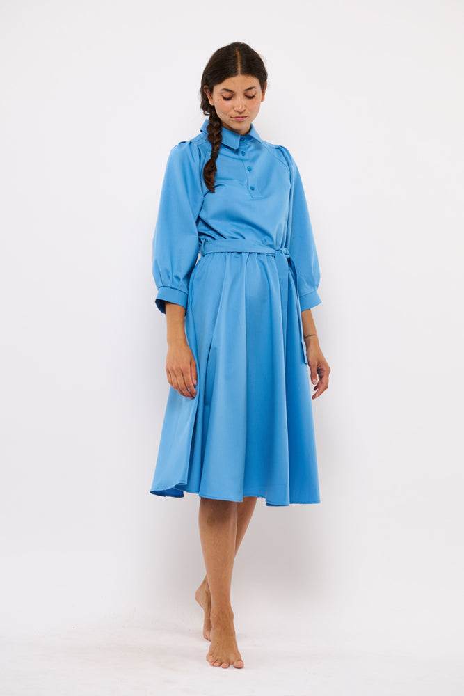 Tolsing Madeleine Dress / Blue