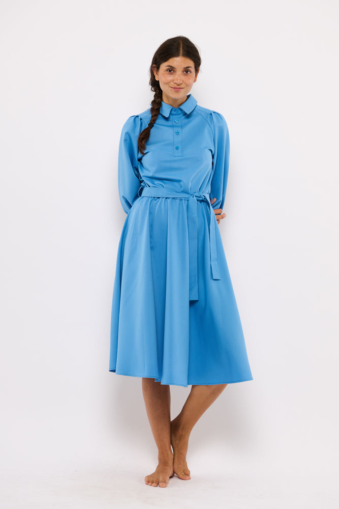 Tolsing Madeleine Dress / Blue