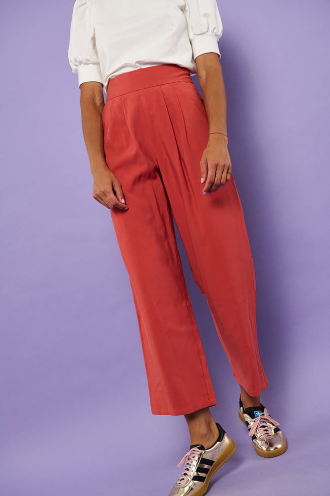 Sophia Lee Abigale Pants / Dark mango