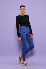 Sophia Lee Tora Pants / Royal blue denim