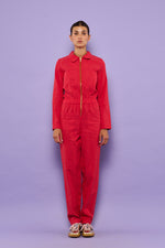 Sophia Lee Nora Boilersuit / Red