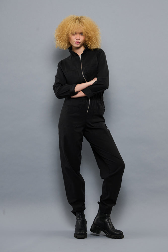 Sophia Lee Nora Boilersuit / Black