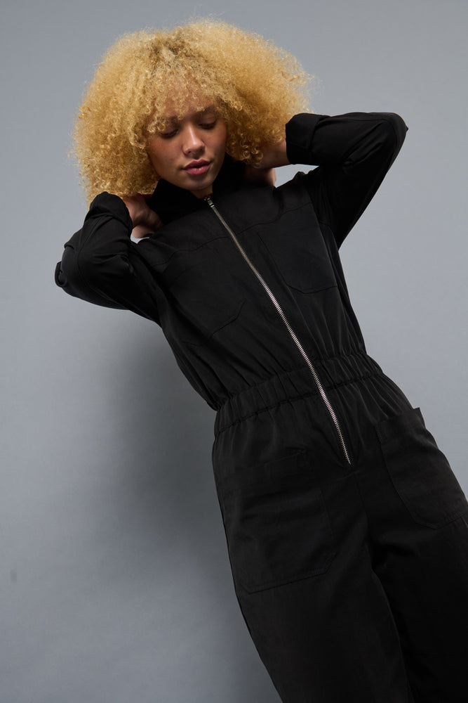 Sophia Lee Nora Boilersuit / Black