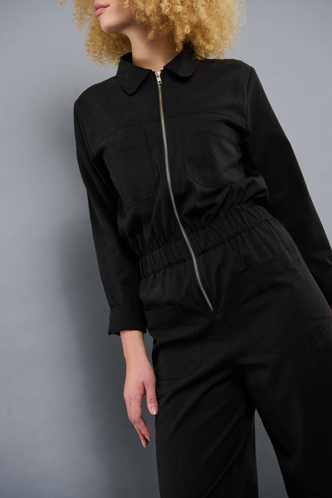 Sophia Lee Nora Boilersuit / Black